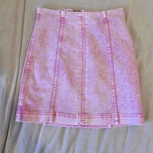Free People Denim Skirt